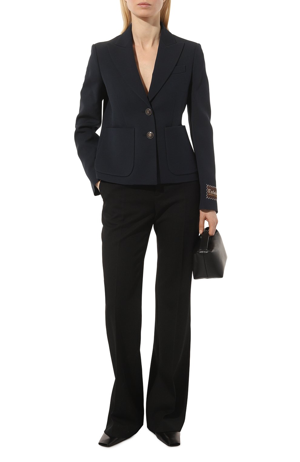 Жакет из шелка и шерсти GUCCI, арт. 657053 ZAD88, фото 2