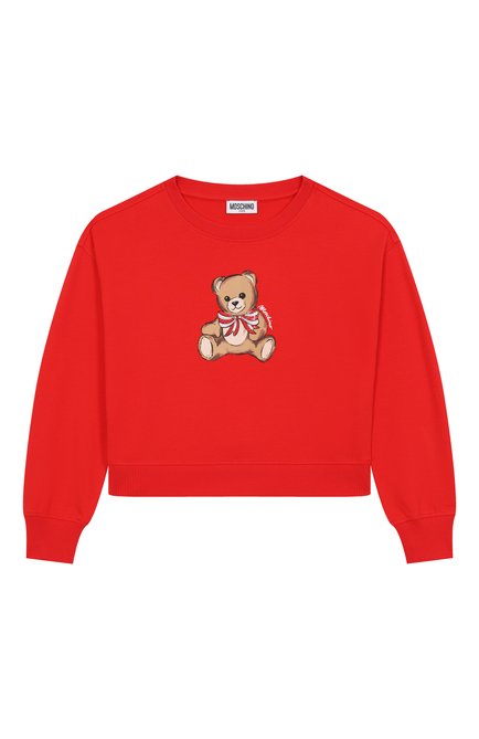 Хлопковый свитшот MOSCHINO, арт. HDF06G/LDA16/10-14