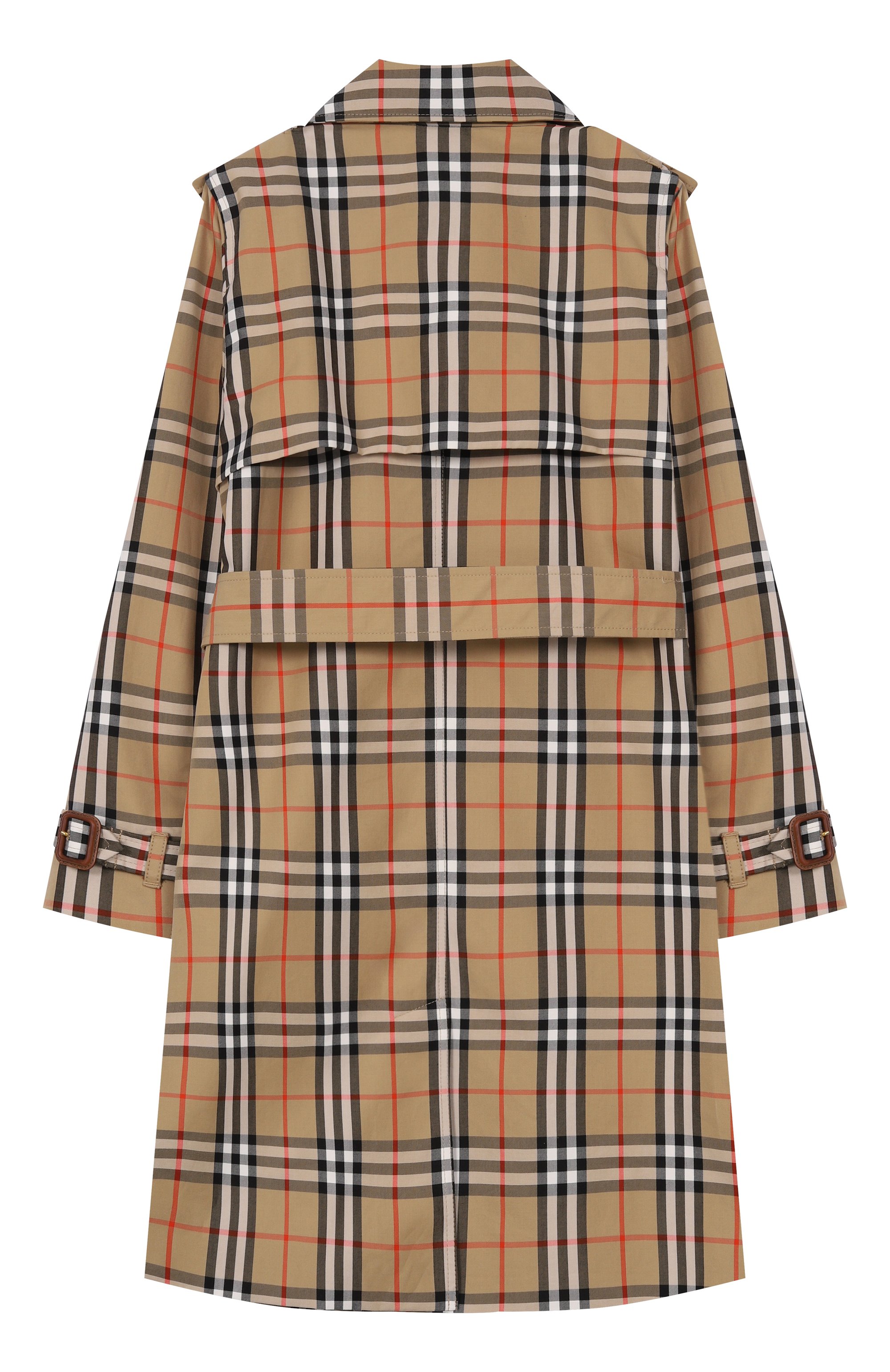 Хлопковый тренч BURBERRY бежевого цвета по цене 158500 руб., арт. 8121260, фото 2 Хлопковый тренч BURBERRY, арт. 8121260, фото 2