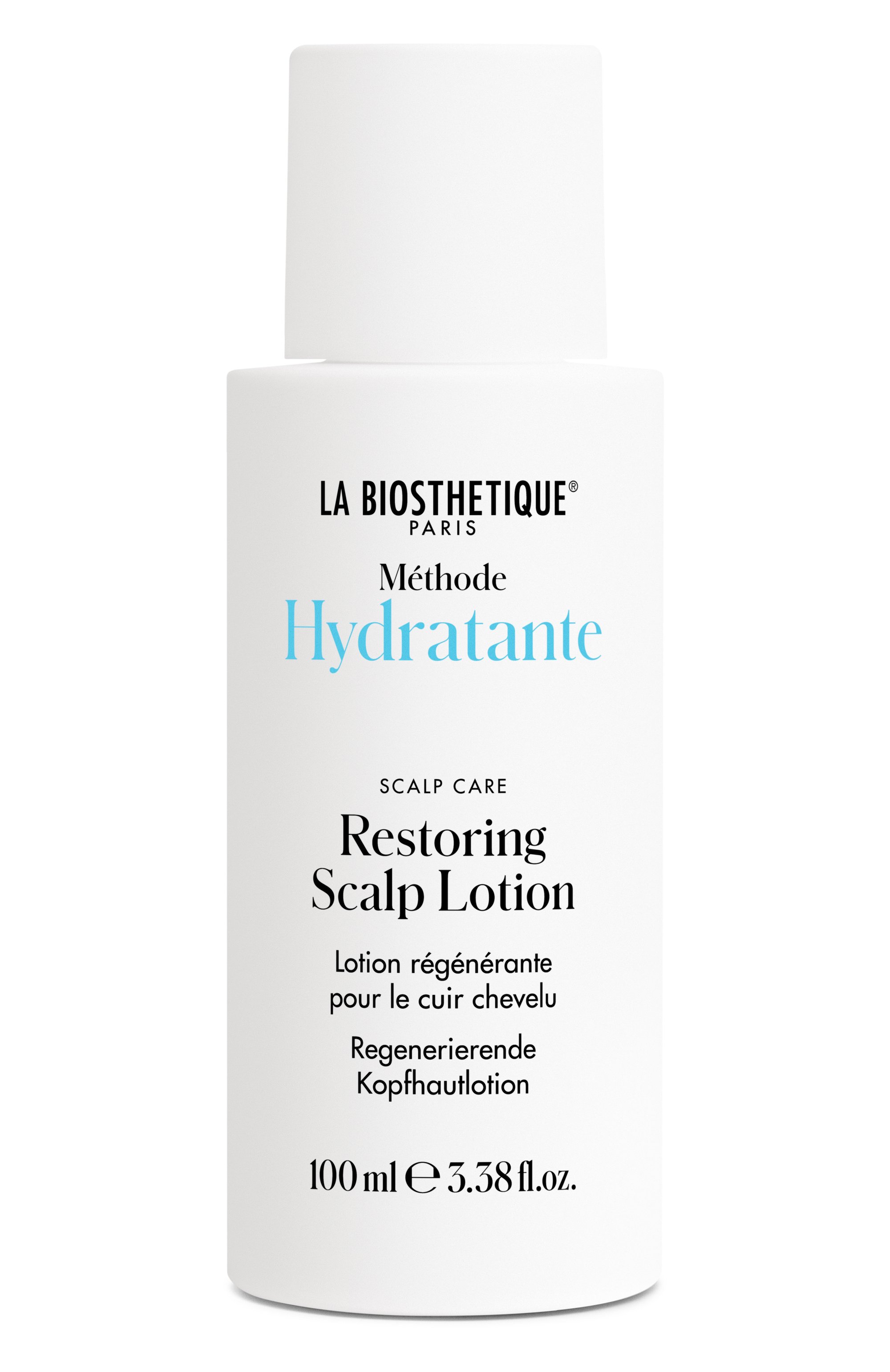 Восстанавливающий лосьон для сухой кожи головы hydratante (100ml) LA BIOSTHETIQUE бесцветного цвета по цене 3970 руб., арт. 120076, фото 1 Восстанавливающий лосьон для сухой кожи головы hydratante (100ml) LA BIOSTHETIQUE, арт. 120076, фото 1