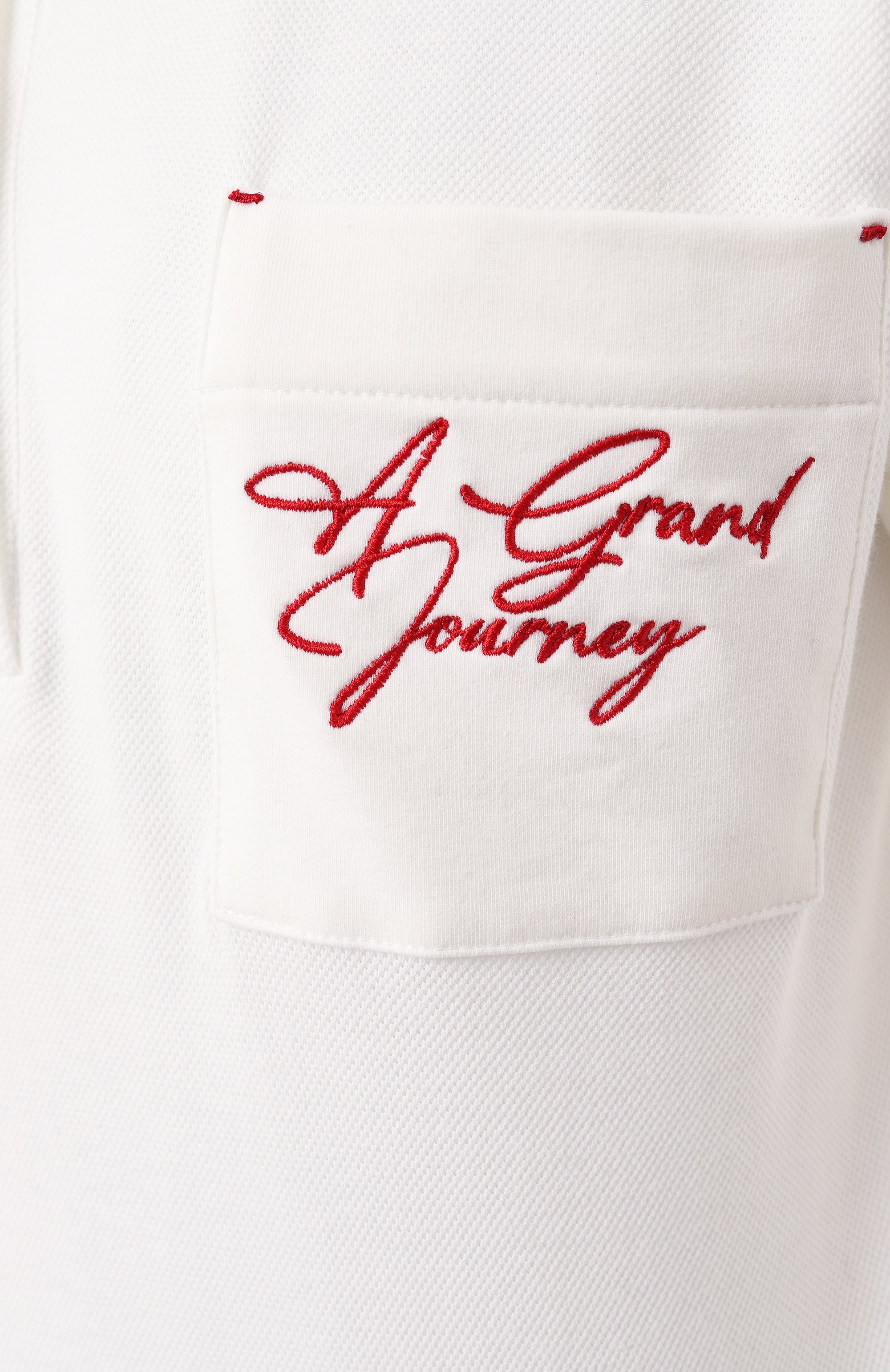 Хлопковое поло KITON, арт. D59449H0880101, фото 6