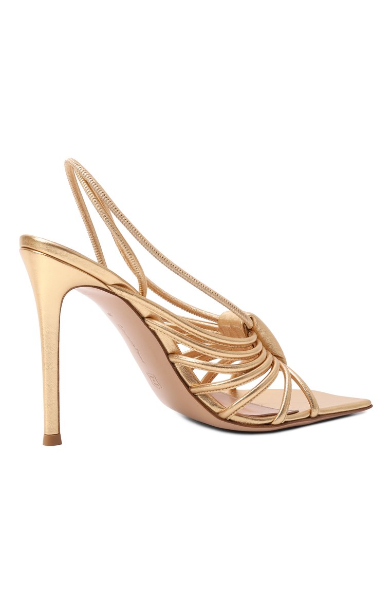 Кожаные босоножки hellen 105 GIANVITO ROSSI, арт. G32488.15RIC.NPSMEK0, фото 1