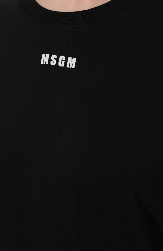 фото Хлопковое платье msgm