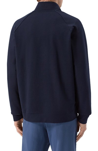 Толстовка из лиоц елла и хлопка PAUL&SHARK, арт. 26411840_001, фото 4