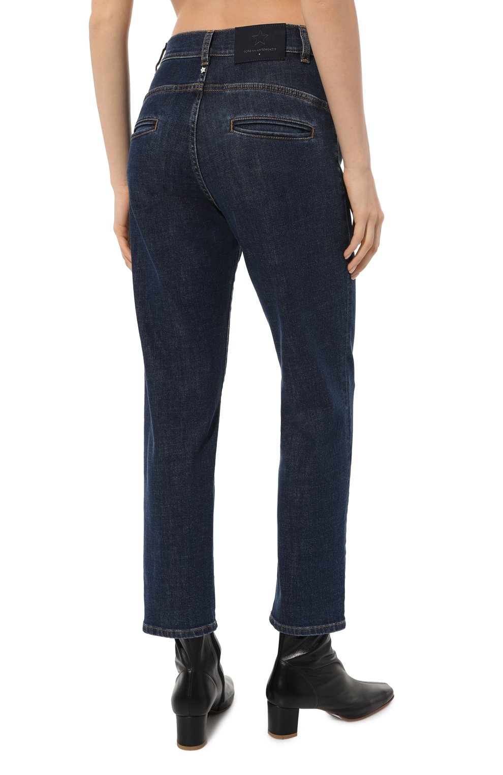 Джинсы LORENA ANTONIAZZI темно-синего цвета по цене 45450 руб., арт. P2359PA19A/4048, фото 4 Джинсы LORENA ANTONIAZZI, арт. P2359PA19A/4048, фото 4