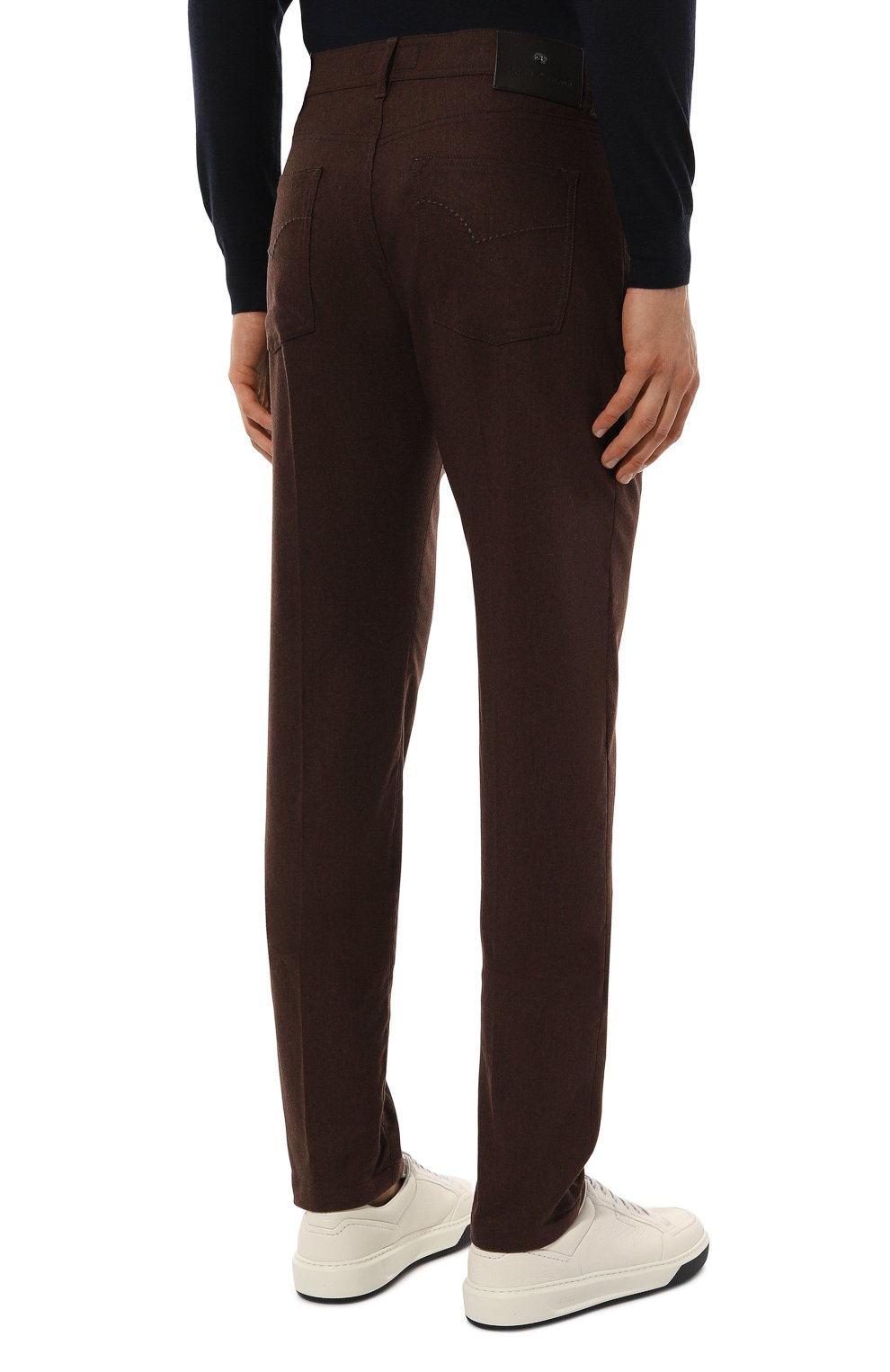 Брюки из шерсти и кашемира MARCO PESCAROLO, арт. NERAN0M/5029, фото 4