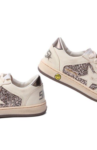 Кожаные кеды ball star GOLDEN GOOSE DELUXE BRAND, арт. GYF00327.F008049, фото 5