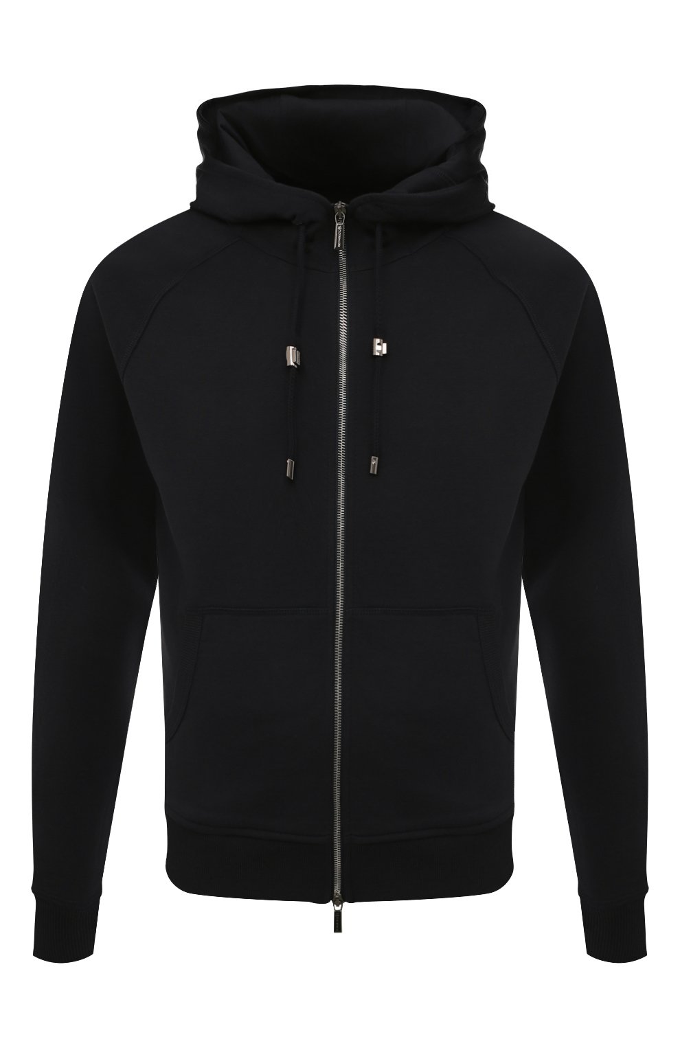 Хлопковая толстовка MOORER темно-синего цвета по цене 54300 руб., арт. N0RCIA FELPA-RAF, фото 1 Хлопковая толстовка MOORER, арт. N0RCIA FELPA-RAF, фото 1