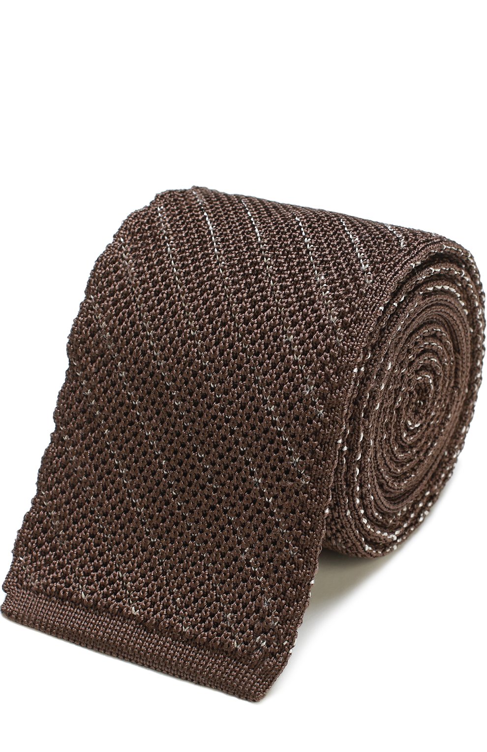 Шелковый вязаный галстук TOM FORD, арт. 9TF631MF, фото 1