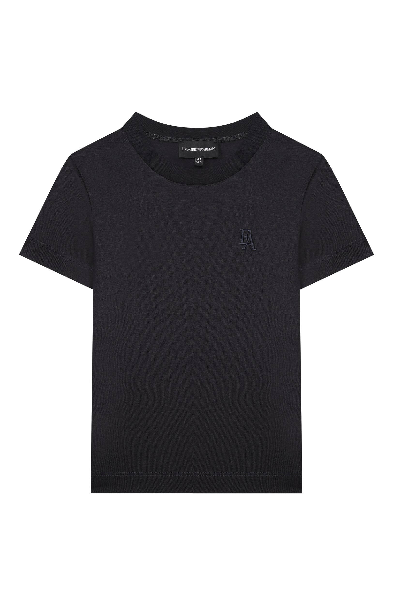 Футболка из лиоцелла и хлопка EMPORIO ARMANI, арт. EB001644/AF10127, фото 1