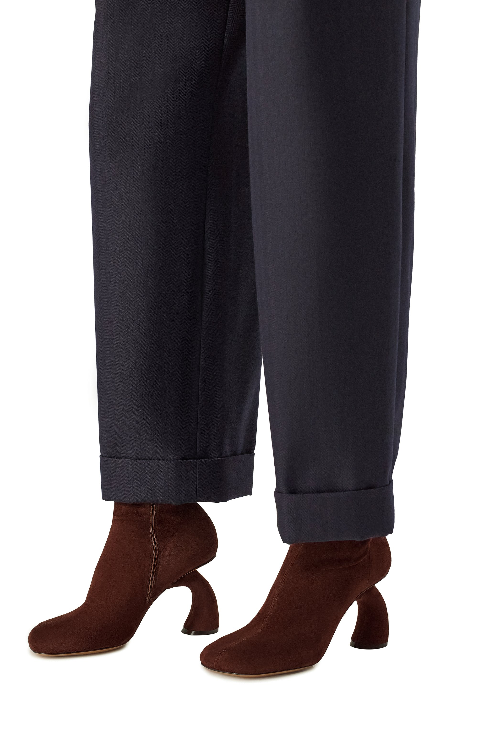 Замшевые ботильоны DRIES VAN NOTEN, арт. WS242-1146/153, фото 2