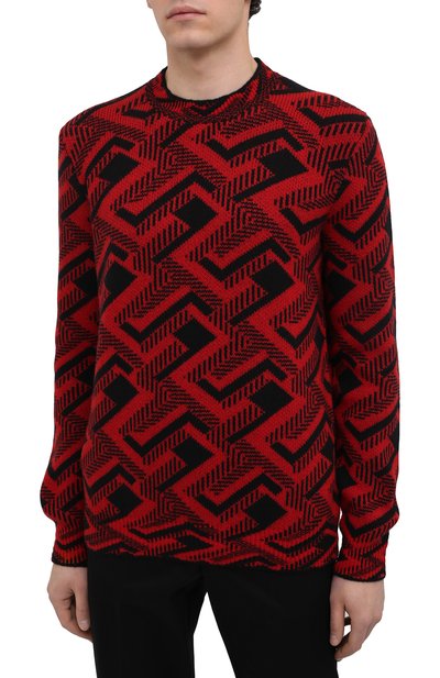 Свитер из шерсти и кашемира PRADA, арт. UMB258-1ZJ2-F0N98-212, фото 3