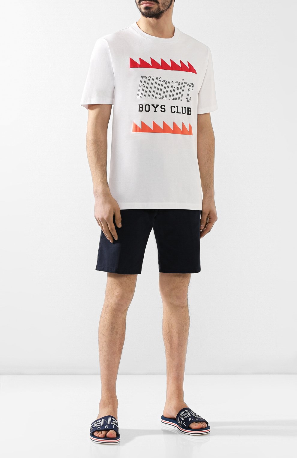 Хлопковая футболка BILLIONAIRE BOYS CLUB, арт. B19148, фото 2