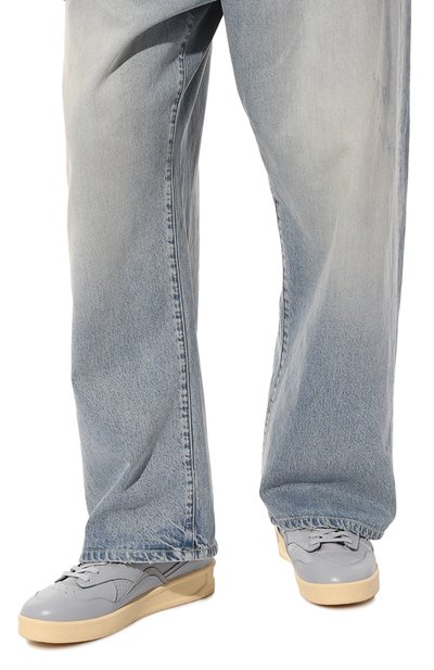 Кожаные кеды JIL SANDER, арт. J32WS0016-P4869, фото 3