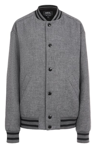 Женский шерстяной бомбер A.P.C., арт. M02974/WVBEB
