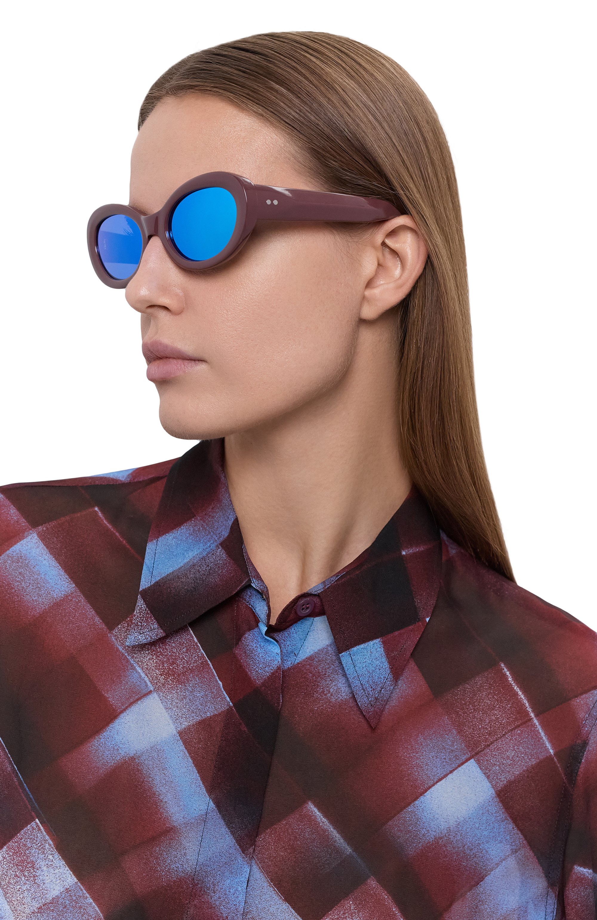 Солнцезащитные очки dries van noten x linda farrow DRIES VAN NOTEN, арт. DVN211C4SUN, фото 2