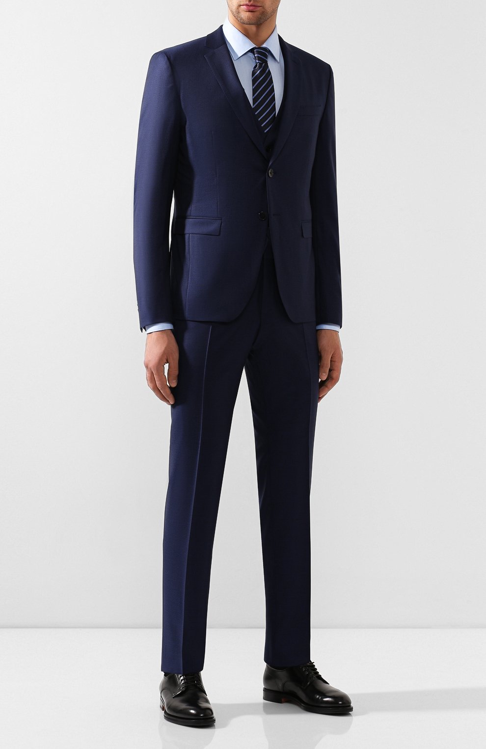 Шерстяной костюм-тройка BOSS, арт. 50417571, фото 1