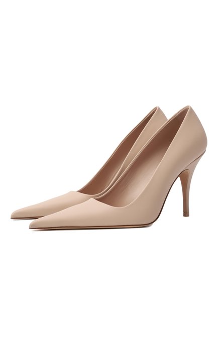 Женские кожаные туфли VETEMENTS, арт. WH76HE500PE/2471 LEATHER