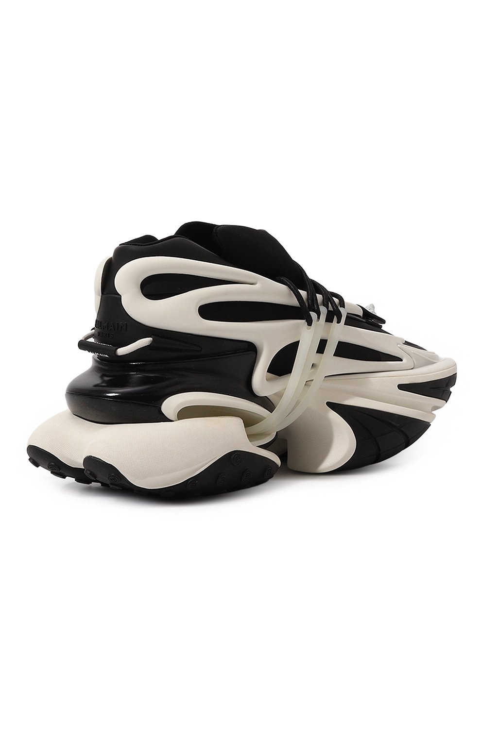 Комбинированные кроссовки unicorn BALMAIN, арт. AM1VJ309KN0C, фото 5