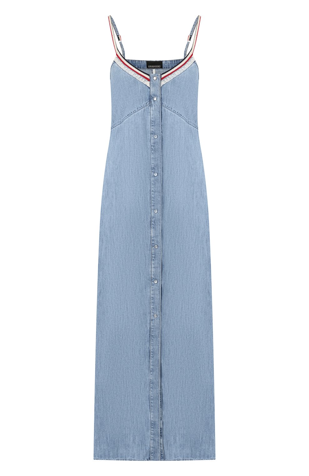 Хлопковое платье ERMANNO ERMANNO SCERVINO, арт. 44 T AB21 JNS, фото 1