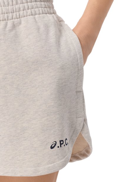 Хлопковые шорты a.p.c. x asics A.P.C., арт. C0EZD-F10210, фото 5