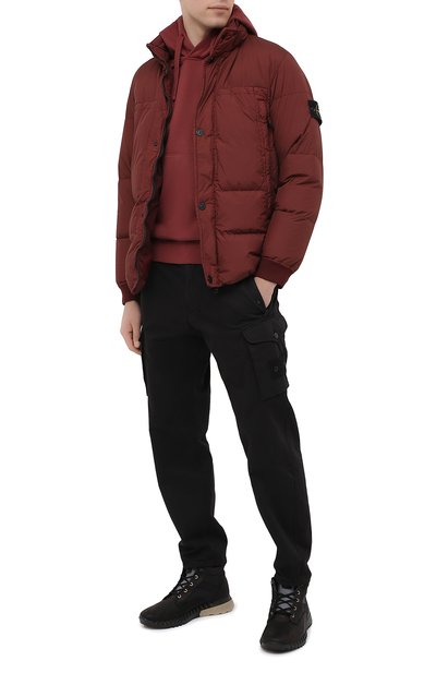 Брюки-карго из хлопка и шерсти STONE ISLAND, арт. 7315326F4, фото 2