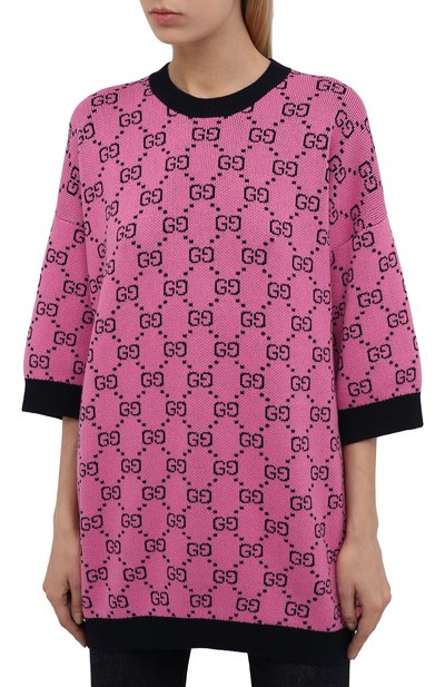 Пуловер из шерсти и хлопка GUCCI, арт. 662038/XKBXI, фото 3