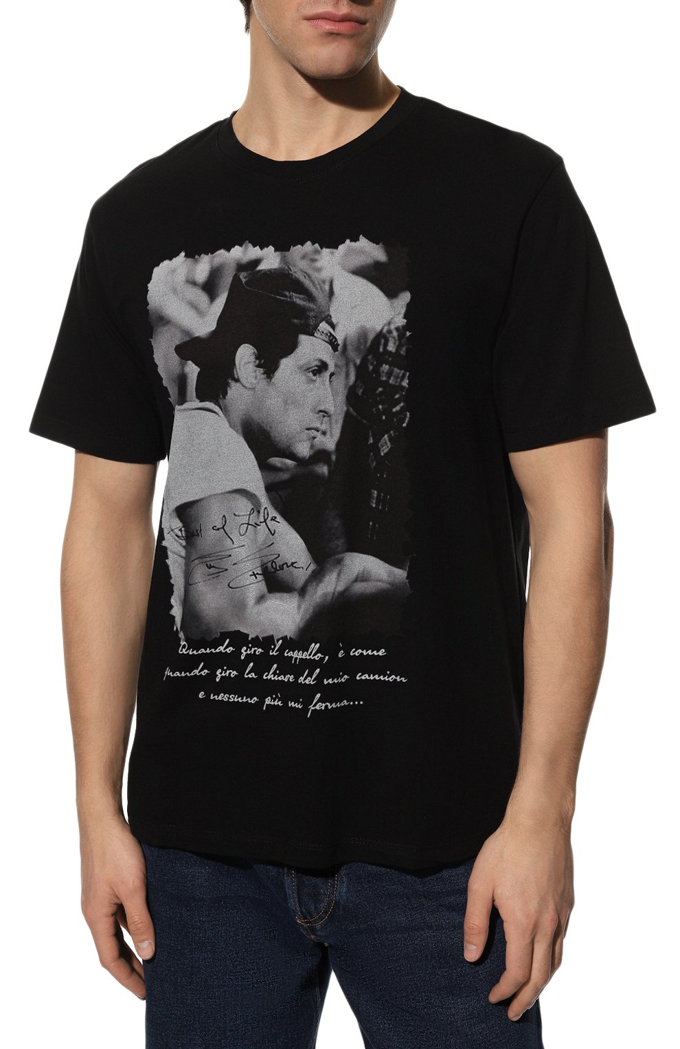 Хлопковая футболка BISIBIGLIO, арт. STALL0NE BRACCI0/2212 RIF (C0TT0NE PESANTE), фото 3