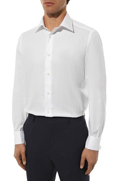 Хлопковая сорочка GIAMPAOLO, арт. 608/15202, фото 4