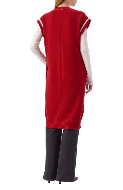 Жилет из шерсти и кашемира LORENA ANTONIAZZI, арт. MJ18A/2472, фото 4