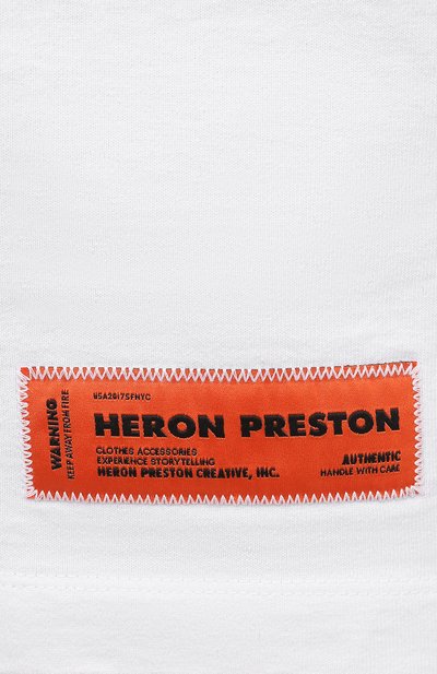 Хлопковая футболка HERON PRESTON, арт. HWAA021R21JER0010110, фото 5