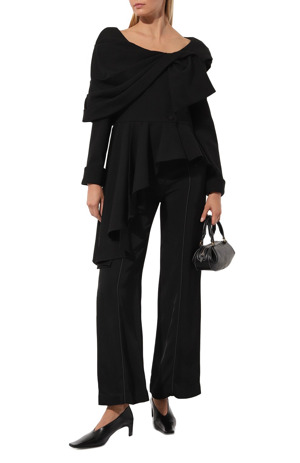 Шерстяной жакет GUCCI черного цвета по цене 429120 руб., арт. 582491 ZJW19, фото 2 Шерстяной жакет GUCCI, арт. 582491 ZJW19, фото 2