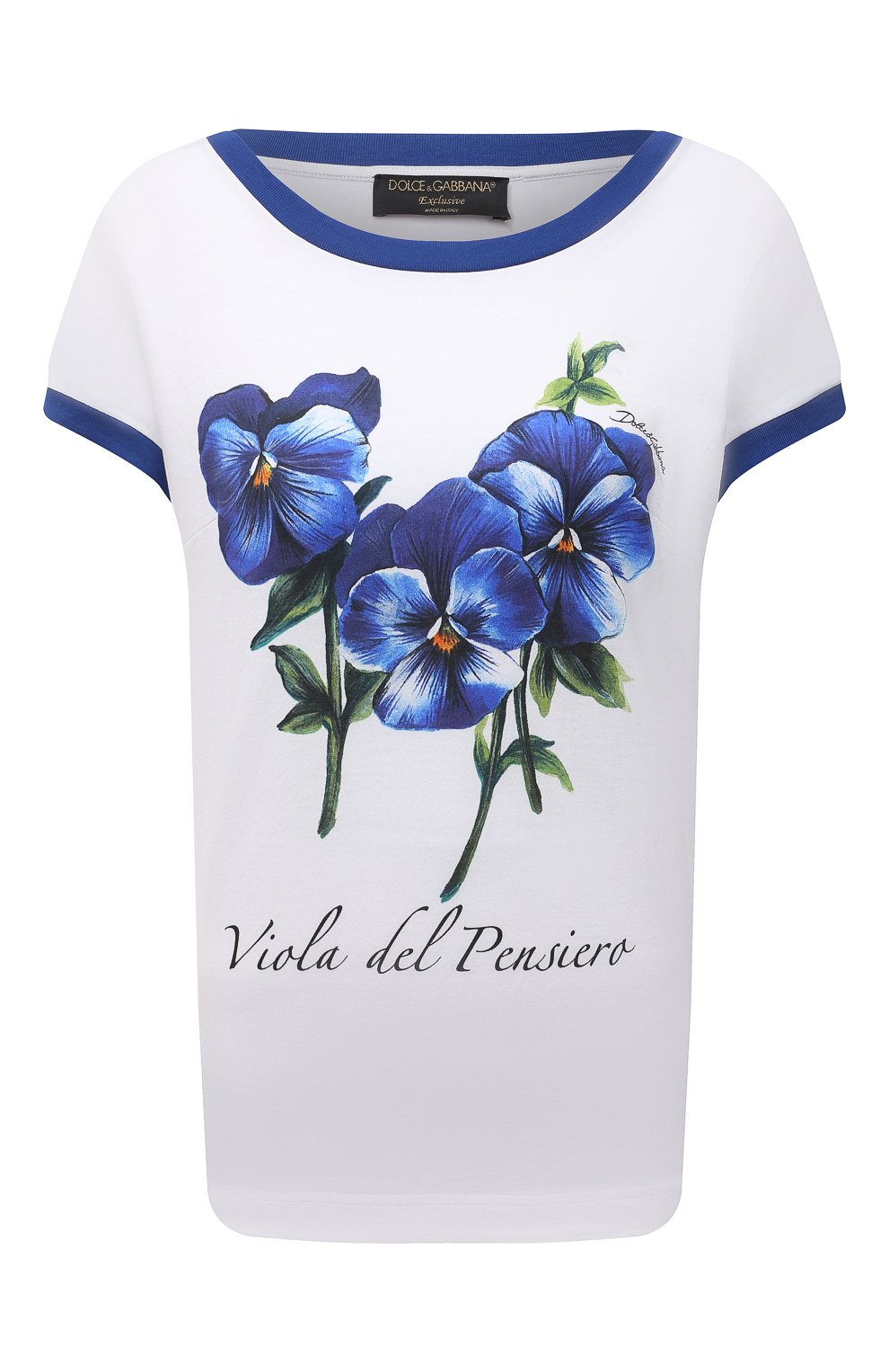 Хлопковая футболка DOLCE & GABBANA, арт. I8AAGW/HI7MD, фото 1