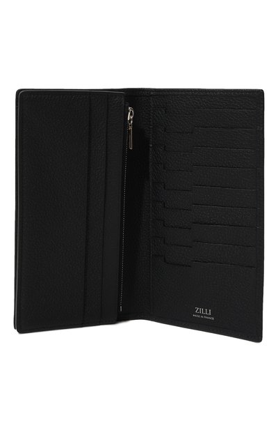 Кожаное портмоне ZILLI темно-синего цвета по цене 112500 руб., арт. MJL-0WL05-19900/0005, фото 3 Кожаное портмоне ZILLI, арт. MJL-0WL05-19900/0005, фото 3