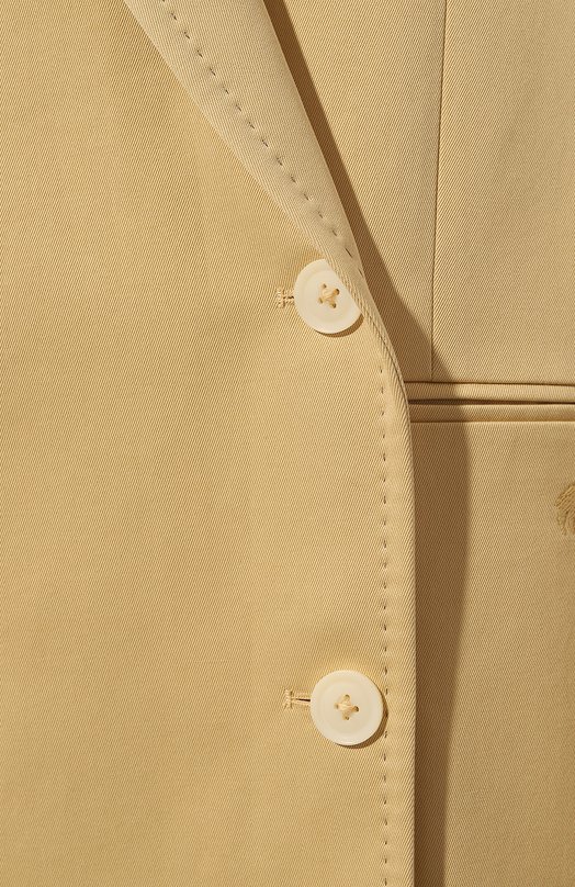 Хлопковый жакет Nackiye Жёлтый, фото 5