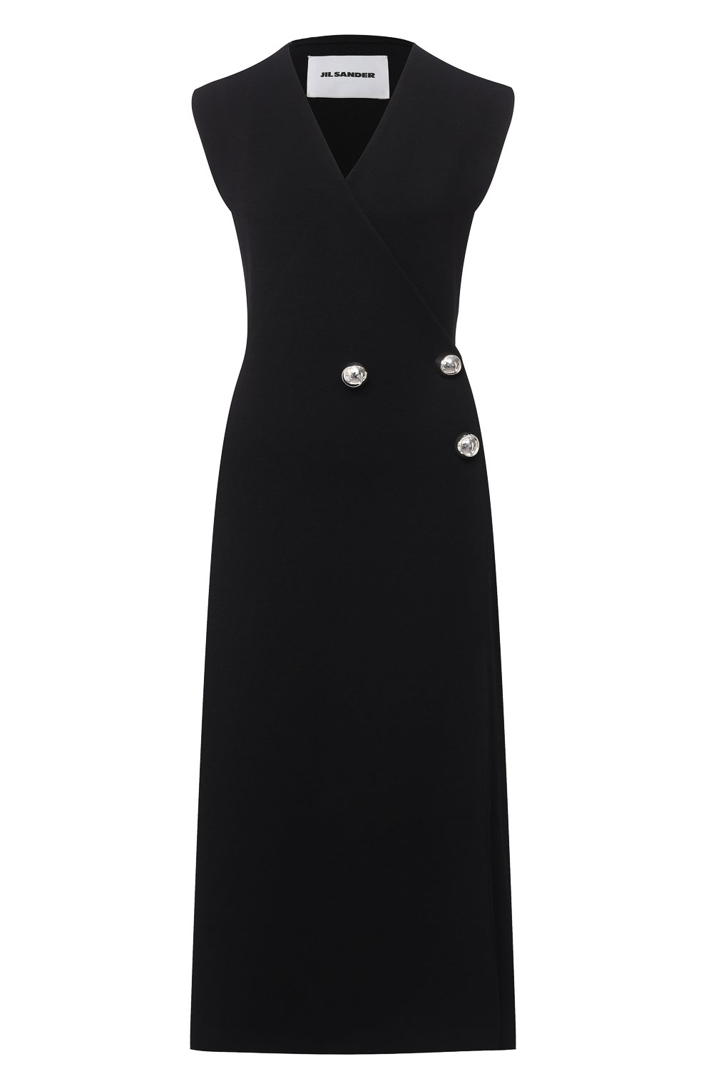 Платье из шерсти и вискозы JIL SANDER, арт. JSPR754073-WRY39038, фото 1