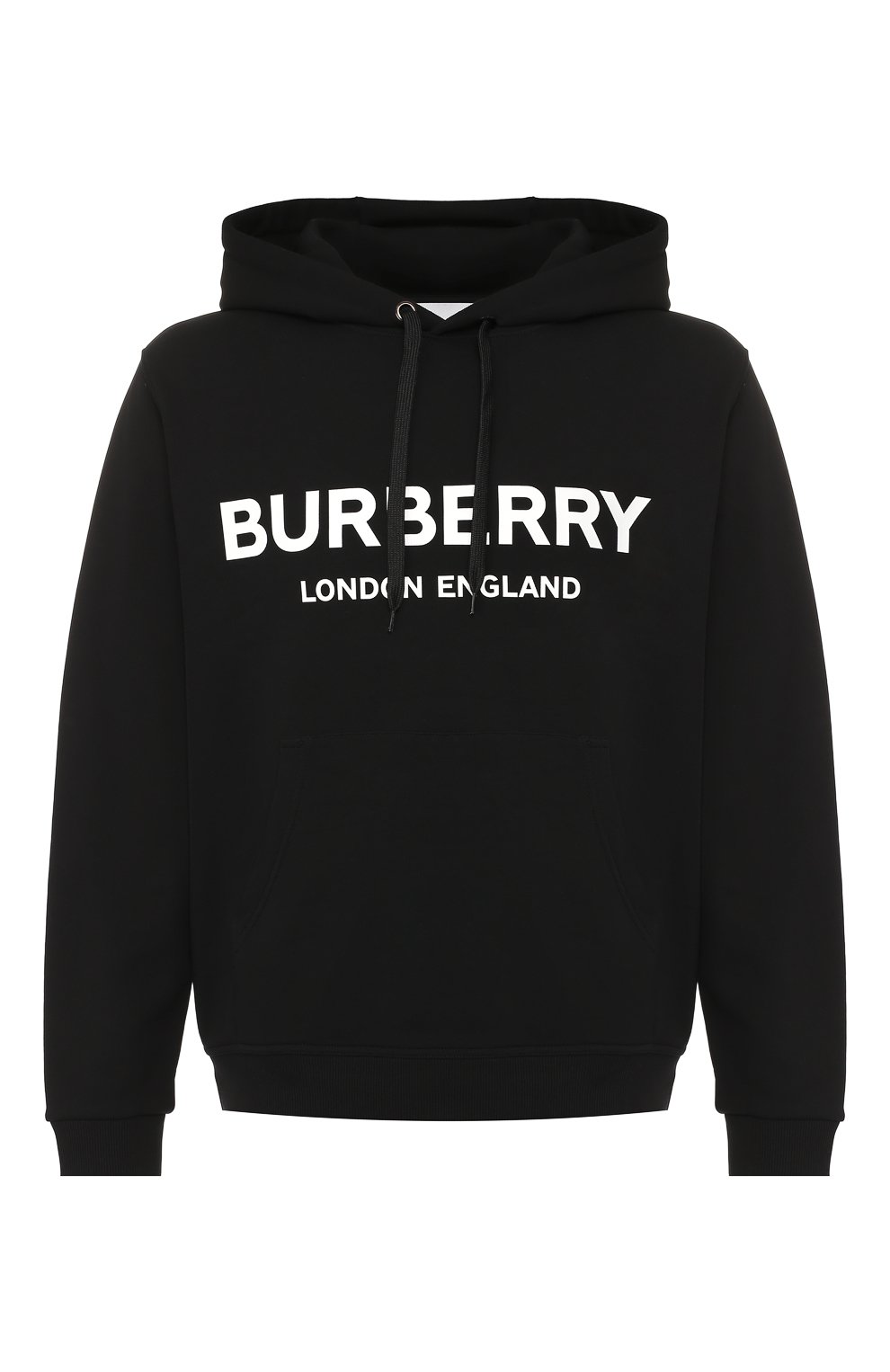 Мужской черный хлопковое худи BURBERRY купить в ЦУМ (арт. 8009509)