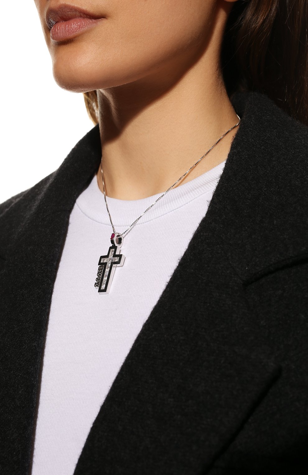 Подвеска на цепочке asap LEVASHOVAELAGINA, арт. crossa/n, фото 2