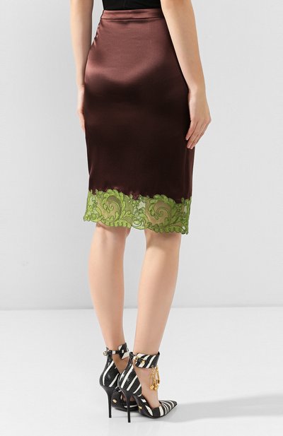 Шелковая юбка VERSACE, арт. A84586/A231743, фото 4