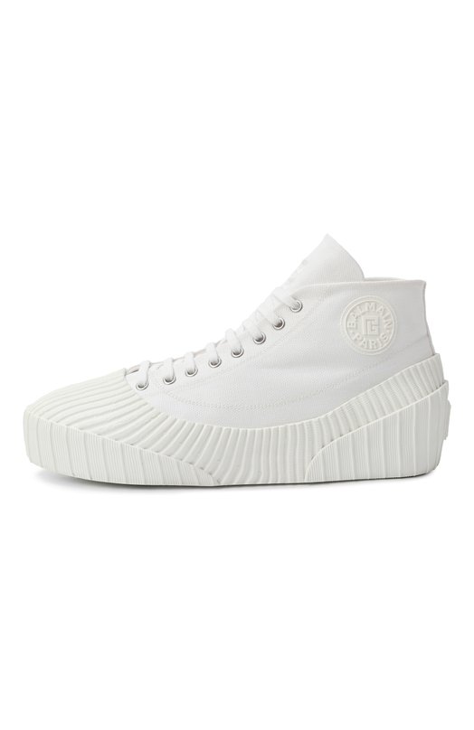 Текстильные кеды Riff Low Balmain FM1VI392/TCNS Белый  FM1VI392/TCNS Фото 4