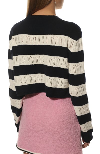 Кашемировый пуловер MIU MIU, арт. MML542-10AF-F0008, фото 4