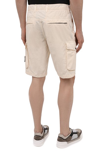 Хлопковые шорты STONE ISLAND, арт. 7415L07WA, фото 4