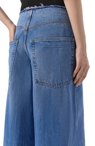 Джинсы ALEXANDER WANG синего цвета по цене 87300 руб., арт. 4DC1264902, фото 5 Джинсы ALEXANDER WANG, арт. 4DC1264902, фото 5