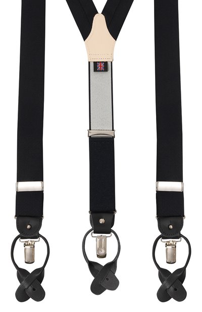 Мужские вельветовые подтяжки ALBERT THURSTON, арт. 20 2IN1