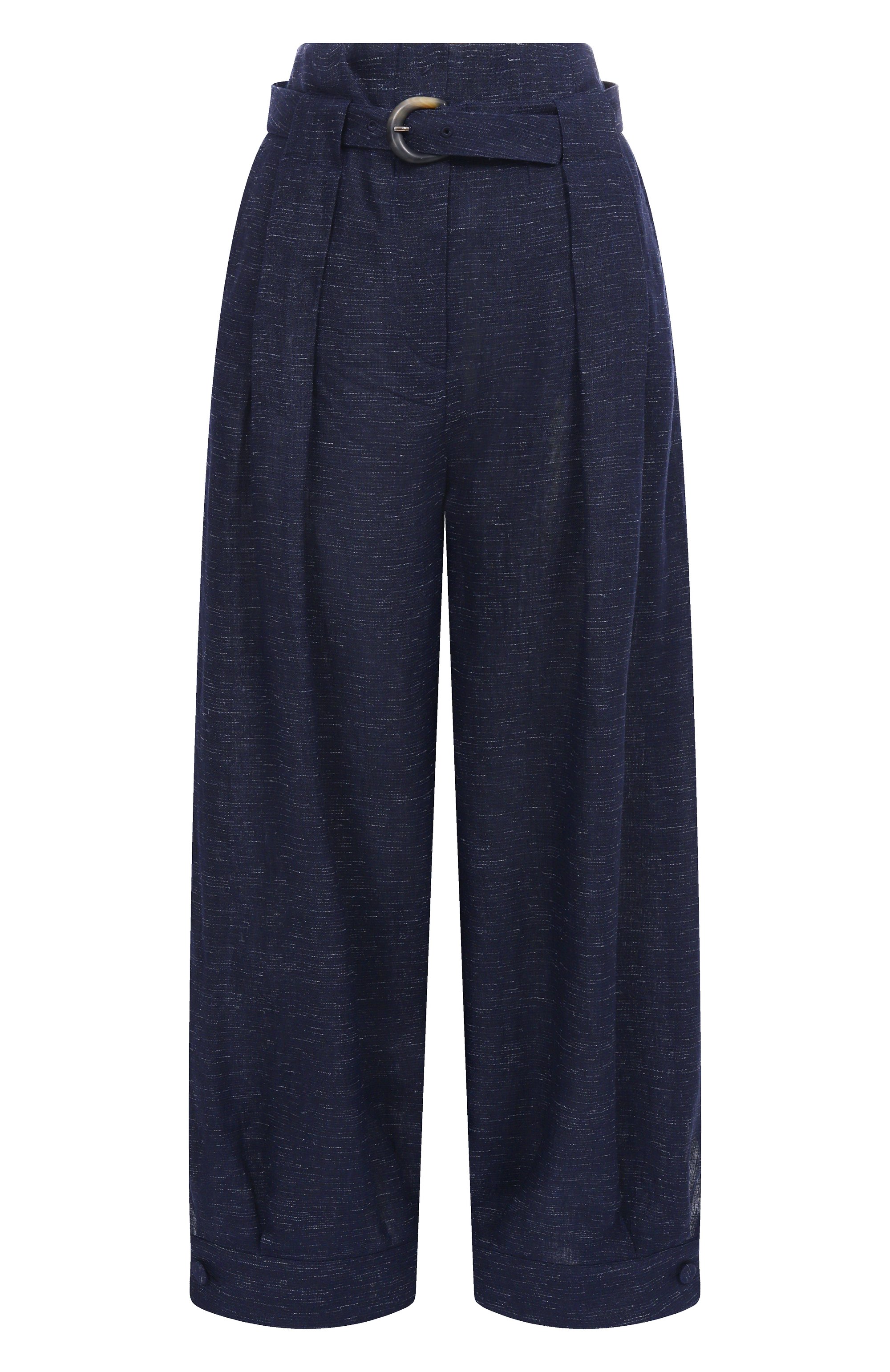 Брюки изо льна и вискозы EMPORIO ARMANI, арт. EW000975/TE10381, фото 1