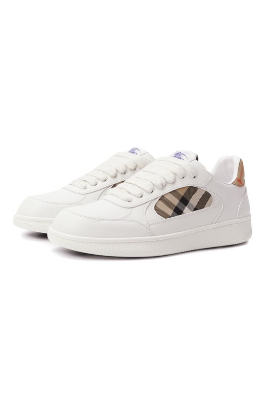 Комбинированные кеды Terrace Burberry
