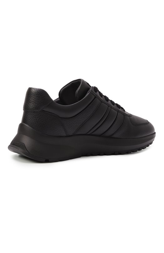 Кожаные кроссовки Outline Bally MSK09S/VT238 Чёрный  MSK09S/VT238 Фото 5