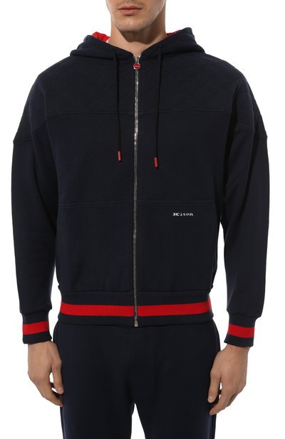 Хлопковая толстовк�а KITON, арт. UMKZ01603, фото 3