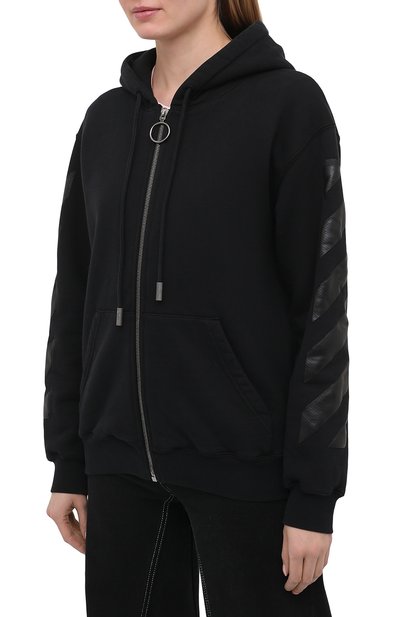 Хлопковая толстовка OFF-WHITE, арт. 0WBE005R21JER001, фото 3
