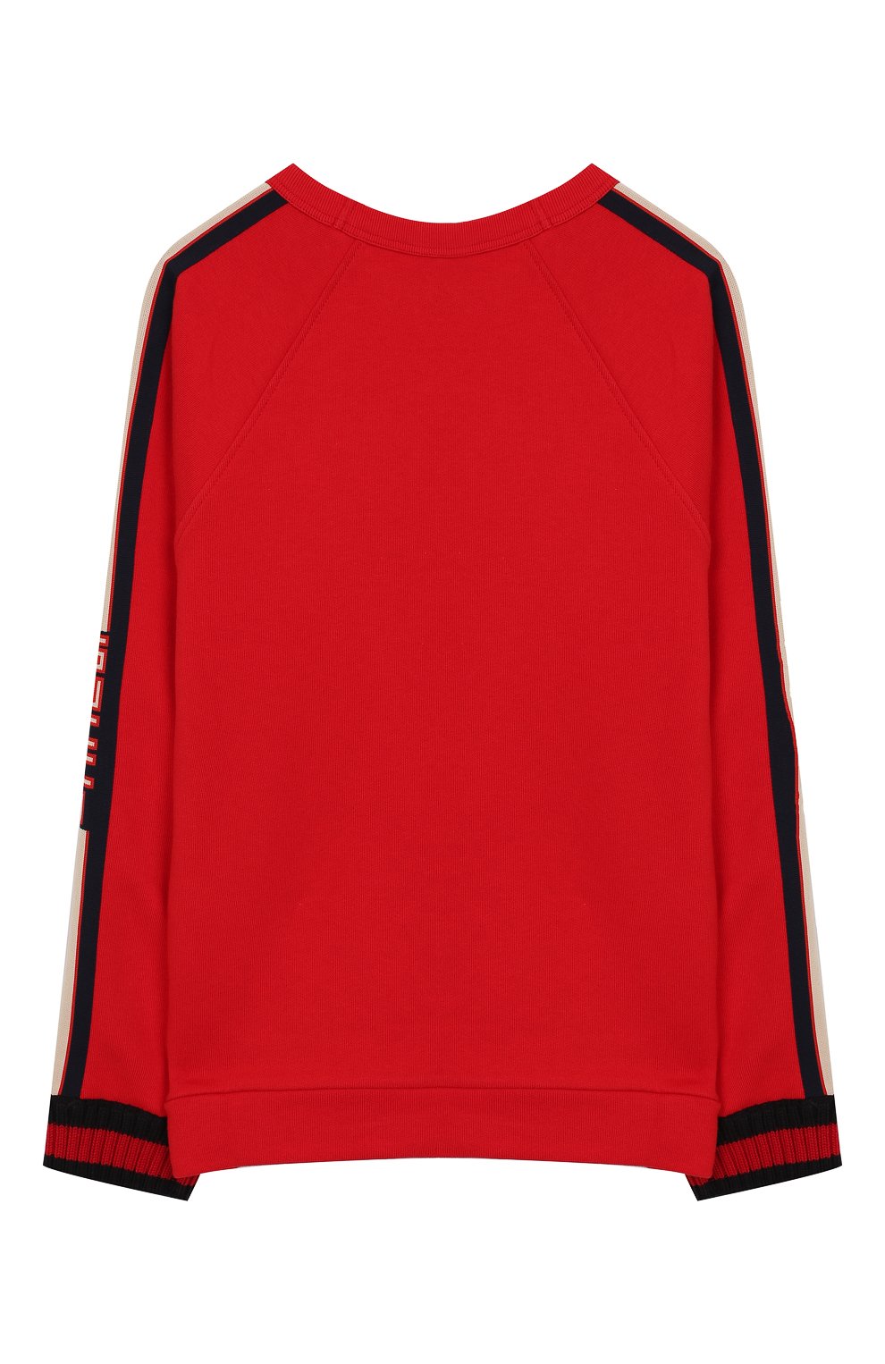 Хлопковый пуловер GUCCI красного цвета по цене 28300 руб., арт. 520748/X9L52, фото 2 Хлопковый пуловер GUCCI, арт. 520748/X9L52, фото 2